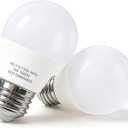 PARTPHONER 5W LED Refrigerator Light Bulbs 40 Equivalent, A15 Small Applicance Light Bulb E26 Medium Base, 120V Waterproof Fridge Bulbs Daylight White Freezer Home Lighting Lamp Non-dimmable, 2 Pack