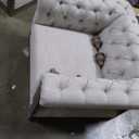 Christopher Knight Home VOLL Club Chair, Beige + Dark Brown