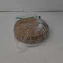 13.5'' Round Woven Placemats Set of 12, Boho Rattan Chargers for Dinner Plates, Rustic Wicker Place Mats, Straw Braided Table Placemats, for Dining Table, Thanksgiving, Fall, Farmhouse, and Christmas