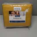 BYSURE 6 Pieces Bed Sheets Set(King, Gold) - Hotel Luxury Super Soft 1800 Thread Count 100% Microfiber Sheets with Deep Pockets, Wrinkle & Fade Resistant