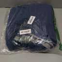 Navy Blue Black Out Curtains 96 Inches Long 2 Panels Linen Textured Blackout Window Treatment Drapes Living Room Darkening Thermal Patio Sliding Glass Door Curtains for Bedroom Dark Indigo 96 Length