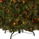 National Tree Company 6.5 ft Pre-Lit Dunhill Fir Full Artificial Christmas Tree, 650 Multicolor Lights, 1,838 Tips, Includes Stand, Green