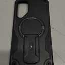 Vatkyc Magnetic Case for Samsung Galaxy A55 - MagSafe Compatible, Built-in Kickstand, Military-Grade Protection, Black