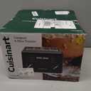 Cuisinart 4-Slice Compact Plastic Toaster, Black, CPT-142BKP1