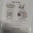 Collapsible Laundry Basket with Legs, Plastic Hamper with Stand, Gray, One Size