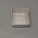 Artilife Bathroom Qtip Holder Canisters for Swabs and Balls, Vanity Countertop Storage Organizer (1 Pack)