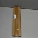 SMODBRODRE Black Curtain Rods for Window 28 to 48, 5/8 inch Small Decorative Curtain Rod Set with Brackets (32-46'')