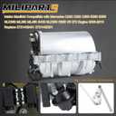 Intake Manifold Compatible with Mercedes C230 C300 C350 E280 E350 GLK350 ML350 ML450 S400 SLK300 R350 V6 272 Engine 2006-2013 Replace 2721402401 2721402201