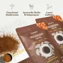 Organic Instant Mushroom Coffee With Organic Arabica & 6 Adaptogenic Mushrooms (Lions Mane, Turkey Tail, Cordyceps & Others To Enhance Digestion, Energy, Focus, Immune Support (30 Servings-180g) (6.35 Ounce (Pack of 1))