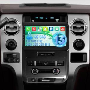 [4G+64G] 8 Core Car Radio for Ford F150 2009 2010 2011 2012 - Android 13 Touch Screen F-150 Stereo, DSP 32 EQ/IPS/Carplay/Android Auto/SWC/BT/WiFi + AHD Backup Camera