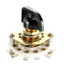 uxcell 1P7T 1 Pole 7 Position 1 Deck Band Channel Rotary Switch Selector with Knob