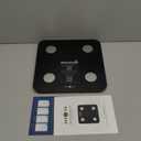 Scale for Body Weight and Fat Percentage, RunSTAR Digital Accurate Bathroom Smart Scale with Large Display, FSA&HSA Eligible 13 Body Composition Analyzer Sync App (Black)