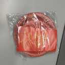 Merry Christmas Paper Plates and Napkins - 62pc Red and Gold Tableware for Winter Holiday Decoration