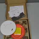 Kidde Smoke Detector, 10-Year Battery Powered, with LED Status Lights, 85 dB Alarm, 5-inches, 20SD10, 1 Pack