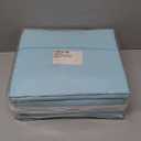 Mueller Ultratemp Bed Sheets Set, Super Soft 1800, 6 Piece California King Sheet Sets, Deep Pocket up to 16", Transfers Heat, Breathes Better, Hypoallergenic, Wrinkle-Resistant, Oeko-TEX, Aqua (California King Size)