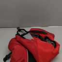 SUNFURA Large Dog Coat with Harness Built in, Warm Dog Jacket Waterproof Pet Winter Coat Snowsuit for Cold Weather, Reflective Fleece Jacket for Large Dogs, Border Collie, Red XL