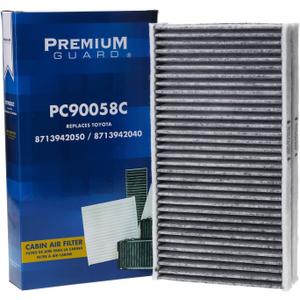 PG Cabin Air Filter PC90058C | Fits 2023-2025 Subaru Solterra, 2023-2025 Lexus RZ450e, 2024-2025 RZ300e