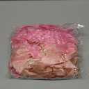 Easter Pastel Tie Bows Satin Ribbon Bows with Twist Tie Craft for Easter Gift Wrapping Baby Shower Wedding Birthday (6 x 6 Inch, Pink)