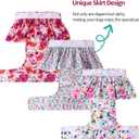 CuteBone Female Dog Diapers with Skirts 3 Pack Reusable Puppy Dresses Pants for Heat Cycle Period QBD03XS. XS Size