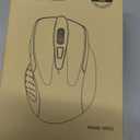 TECKNET Wireless Mouse, 2.4G Ergonomic Optical Mouse, Computer Mouse for Laptop, PC, Computer, Chromebook, Notebook, 6 Buttons, 24 Months Battery Life, 2600 DPI, 5 Adjustment Levels - Purple