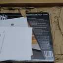 American Metalcraft 15" x 14" Rectangular Economy Pizza Stone,Cream