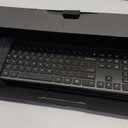 Wireless Keyboard Mouse Combo,2.4Ghz USB Full Size Cordless Computer Silent Keyboard and Ergonomics Mouse, Scissor Switch Keys, Fn Lock, for Laptop PC Chromebook and Windows 11/10/7/XP - Grey