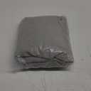 Patio Cushion Covers Replacement, Deep Seat Patio Cushions Cover Set of 4, Waterproof Seat and Back Cushions Cover for Outdoor Furniture Chair, Sofa, Couch(Grey,28"x28"x6"+28"x13"x6")