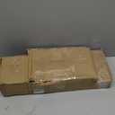 Heavy Duty 2-3/4 inches Rails Brackets Kit, White Alluminum Fence Bracket for Vinyl Fencing Panel to Post Connection, Metal Replacement for 2.75in Frail Plastic Brackets (White - Set 16)