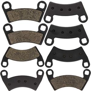 NICHE Brake Pad Kit for Polaris RZR 4 900 General 1000 Ranger XP 2205949 2203318 Front Rear Organic