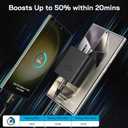 45W Super Fast Charger USB C, 45 Watt Type-C Android Phone Charger Fast Charging Block with 12FT Type C Cords for Samsung Galaxy S25 Ultra/S24 Ultra/S24+/S23 Ultra/S23+/S22 Plus/S20, Tab S9/S8 Ultra