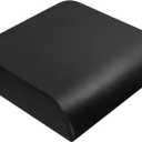 YOUFI Large Seat Cushion, 4 Inch Thick Memory Foam PU Leather Cushion for Sciatica, Hip, Low Back Pain Relief, Supportive Butt Pillow for Office Chair, Wheelchair