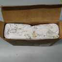 KeaBabies 2-Pack Organic Crib Sheets for Boys, Girls - 52x28 Fitted Crib Mattress Sheet Neutral, Breathable Jersey Cotton Cover for Baby Bed, Toddler Mattress, Soft & Cute Prints (KeaSafari)