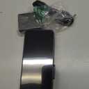 Netzu 3-in-1 Digital Clocks for Living Room with Temperature, Date & Time Display - 4 Levels Birghtness, 3 Volumes, Small & Compact Plug-in Alarm Clock for Bedroom, Office (Black)