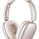 Wentronic Active Noise Cancelling Headphones,Foldable Wireless Over Ear Bluetooth 5.4 Headset,Breathable Leather Earpads (Starlight)