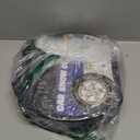 Snow-Chains Auto Fixing 1 Min Quick Fit Easy Installation Tire-Chains, Portable Reusable Universal Emergency Tire Traction Chain for Passenger Car, Pickup Trucks and SUV - Set of 2