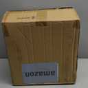 Eaasty 3 Pcs Cake Stand Set Round Cake Stand with Crystal Bling Pendants Dessert Table Display Set for Wedding Event Birthday Party Dessert Table(White)