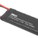 7.4V 2700mAh 10C 20Wh Lipo Battery, Compatible with Hubsan H501S RC Drone Quadcopter UAV, Ideal Spare Part for Extended Flying Time