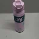 REDUCE Aura Vacuum Insulated 26 oz Water Bottle - Leak-Proof & Chug Spout for Quick Hydration - Keeps Drinks Cold for 30 Hours - Removable Handle for Travel or Gym - Soft Sit Base - Lilac Bud