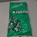 HERSHEY'S KISSES Milk Chocolate Candy Bulk Bag, Green Foils, 60 oz | Hershey Kisses Bulk in Green Foils, Kosher and Gluten Free, Individually Wrapped for Candy Dishes, Buffets, and Parties 60 oz (EXP 01/31/27)