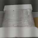 Double Gourd Ceramic Table Lamps Set of 2, Modern White Bedside Lamps for Night Stand, Contemporary Nightstand Lamps for Bedroom Living Room (Bulb Included)