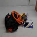 TRSMIMA Safety Harness Fall Protection - Roofing Harness Kit Men Full Body Construction Harness with Lanyard for Work Upgrade 4 Quick Buckles Orange