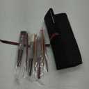 EIGSHOW 9Pcs 5 Color Full Makeup Brush Set and Dual Ended Foundation & Concealer Brush