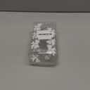 12pcs Bow Knot Shower Curtain Hooks, Decorative Bathroom Bow Hangers Cute Metal Curtain Rings for Bathroom Baby Room Nursery Art Decor (White)