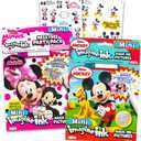 Disney Minnie and Mickey Mouse Imagine Ink Book Bundle with Mickey Mouse Stickers and Mess-Free Markers