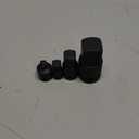 Pneumatic Sleeve Convertor Molybdenum Steel Square Head 4 Sizes Universal Black For Industrial Usage