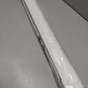 No Tools No Drill Cordless Roman Shades for Indoor Windows 100% Blackout, for Window Size 35" W 64" H White
