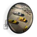Convex Traffic Mirror - 32'' Outdoor and Indoor Driveway & Security Parabolic Safety Mirror, Acrylic Convex Mirrors for Garage, Retail Stores, Warehouses, Office and High-Traffic Areas