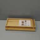 Joy&Grace Couch Arm Tray, 3-in-1 Magnetic Detachable Sofa Arm Table with Phone and Tablet Holder Bamboo Couch Cup Holder, Foldable Sofa Armrest Tray for Eating, Drinks, Phones (Natural)