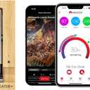 100% Wireless Smart Meat Thermometer | No Wires, No Fuss | 165ft Bluetooth Range | Dual Temp Sensors | Guided Cook System | Dishwasher Safe | Perfect for BBQ, Grill, Oven, Smoker