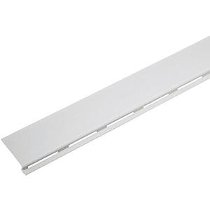 Amerimax 7 in. W x 48 in. L White Plastic Gutter Cover
